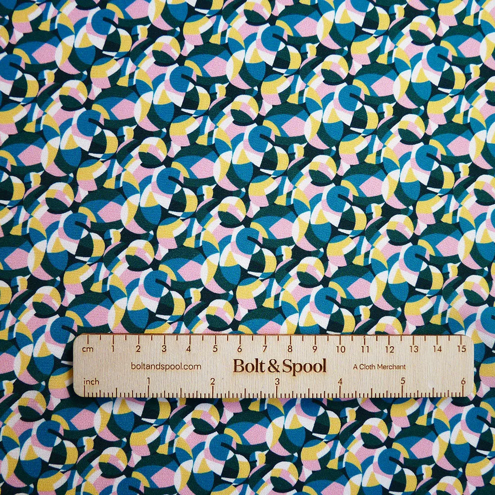 Liberty Fabrics Kensington Silk Crepe de Chine - Bounce A