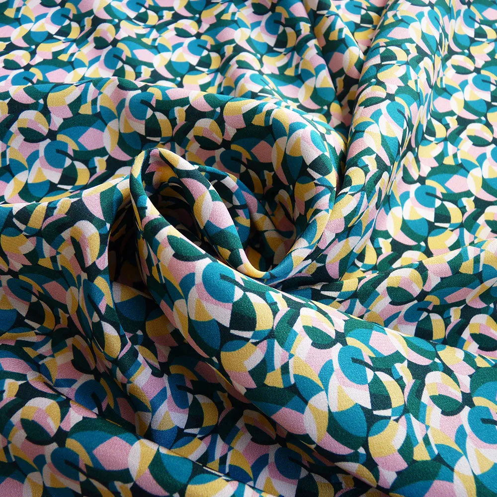 Liberty Fabrics Kensington Silk Crepe de Chine - Bounce A