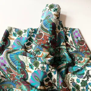 Liberty Fabrics Retold 150th Anniversary Collection : Kensington Silk Crepe de Chine - Staging Liberty B