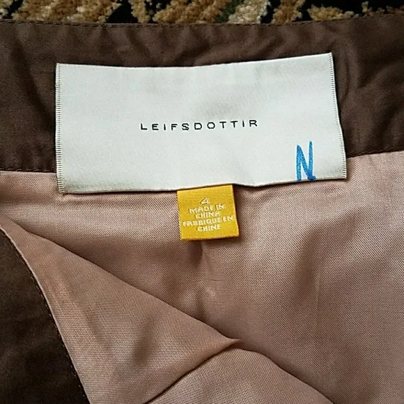 Liefsdottir Ruffled Mini Skirt