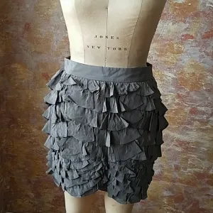 Liefsdottir Ruffled Mini Skirt
