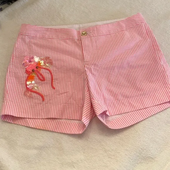 Lilly Pulitzer Women’s‎ Seersucker Callahan Party Shorts