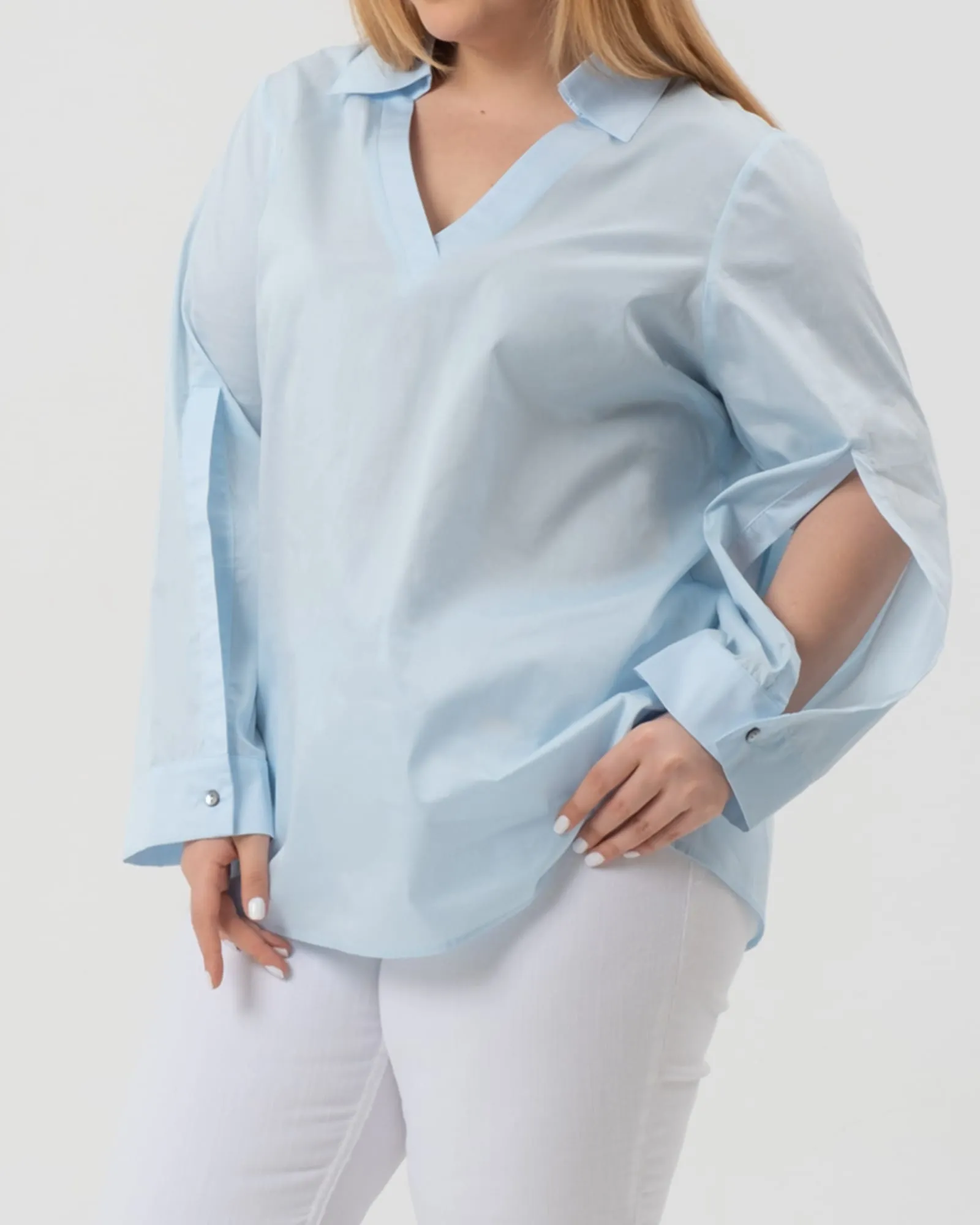 Lilou Blouse | Light Blue
