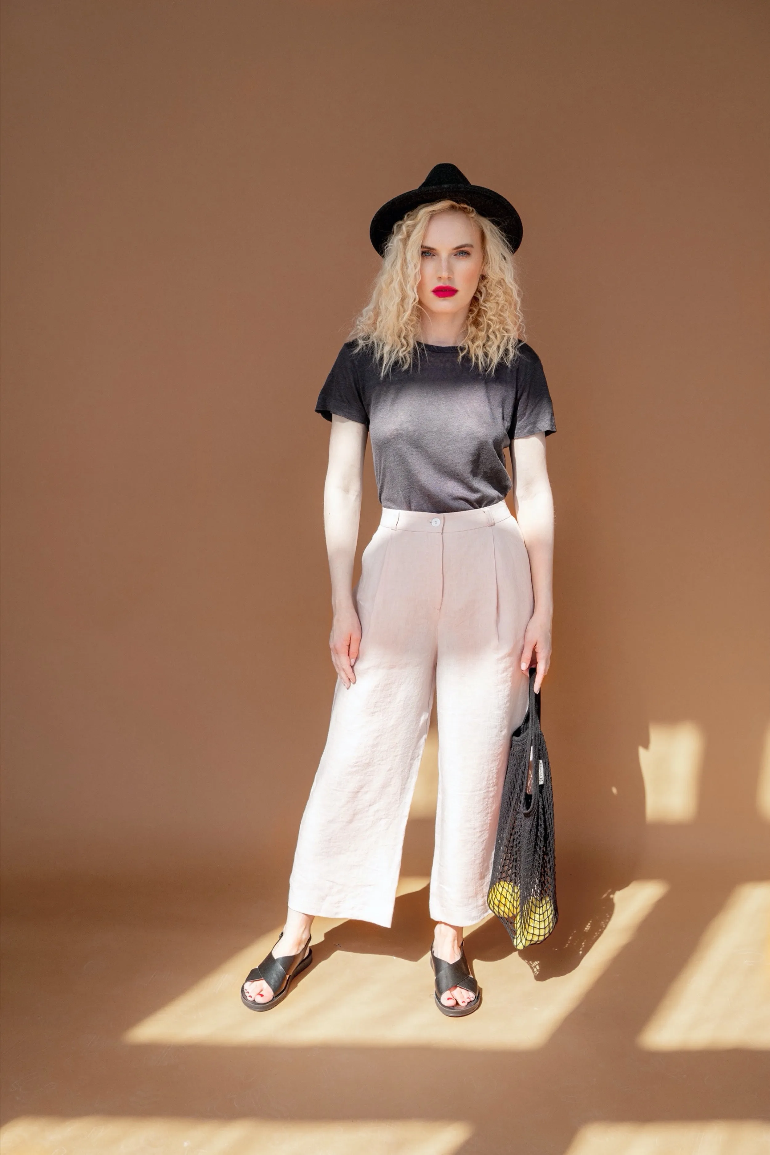 Linen trousers Lucinda