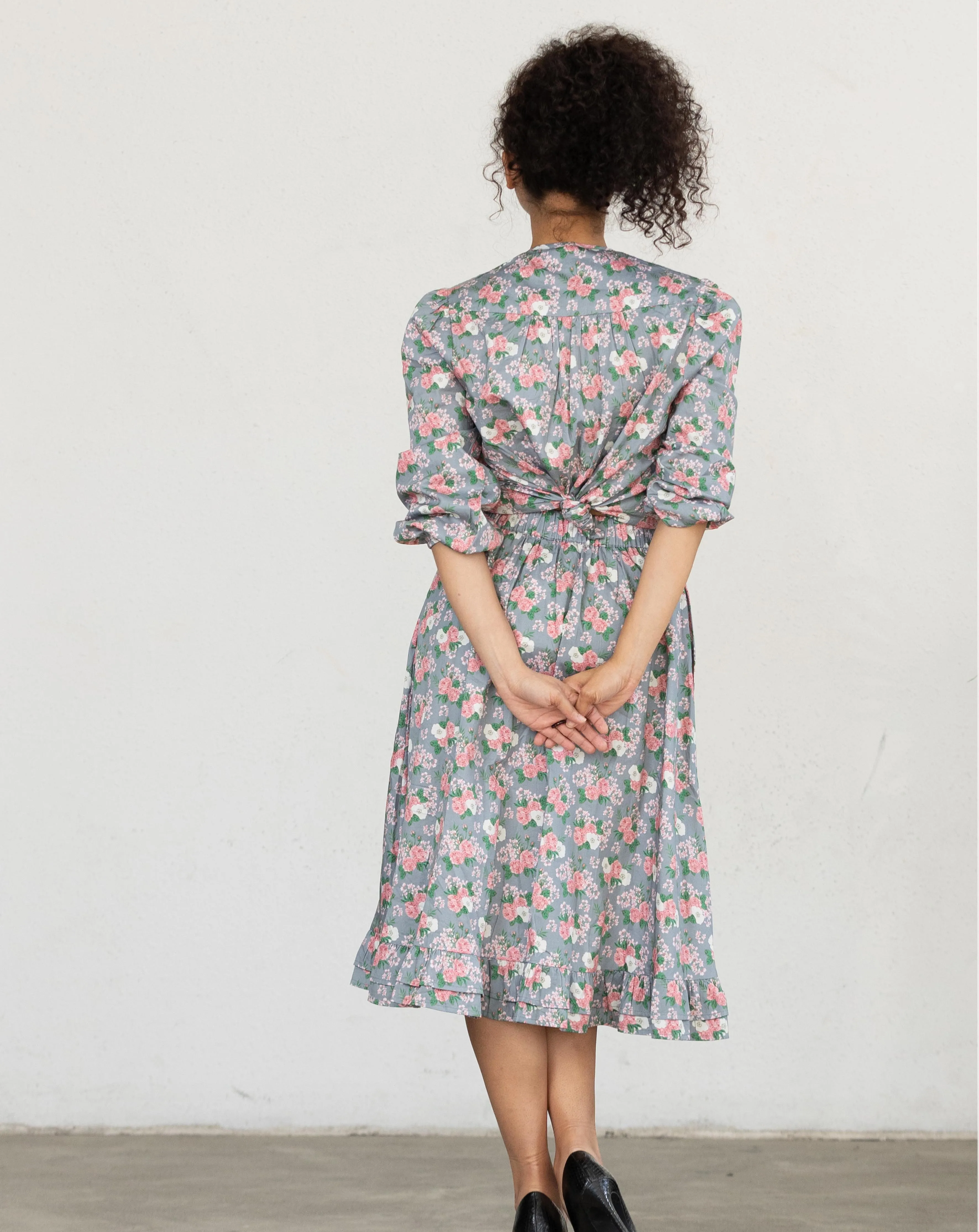 Lola Fall Floral Printed Blouse