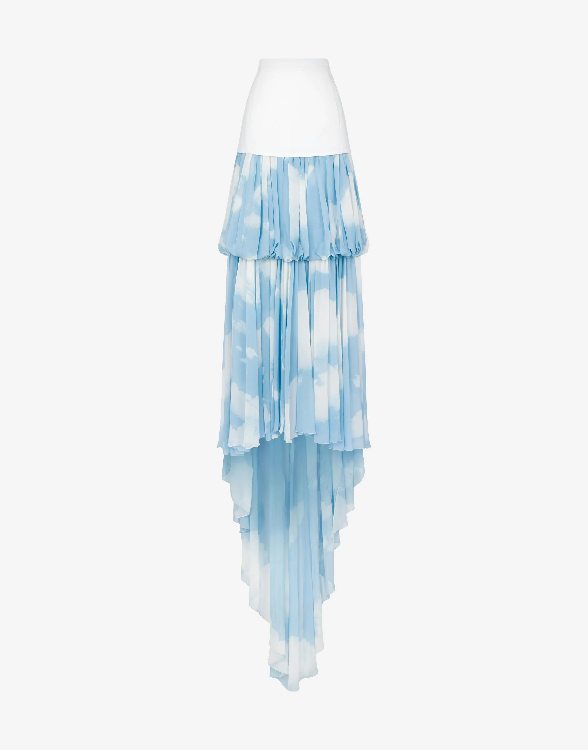 Long skirt With ""In The Cloud"" Print