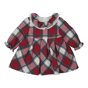 Long Sleeve Plaid Dress 2.808