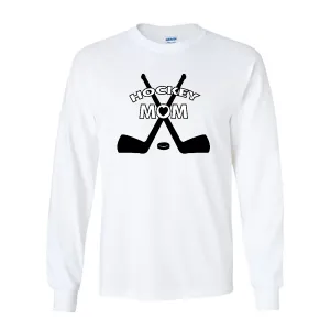 Long Sleeve Shirts Hockey Mom