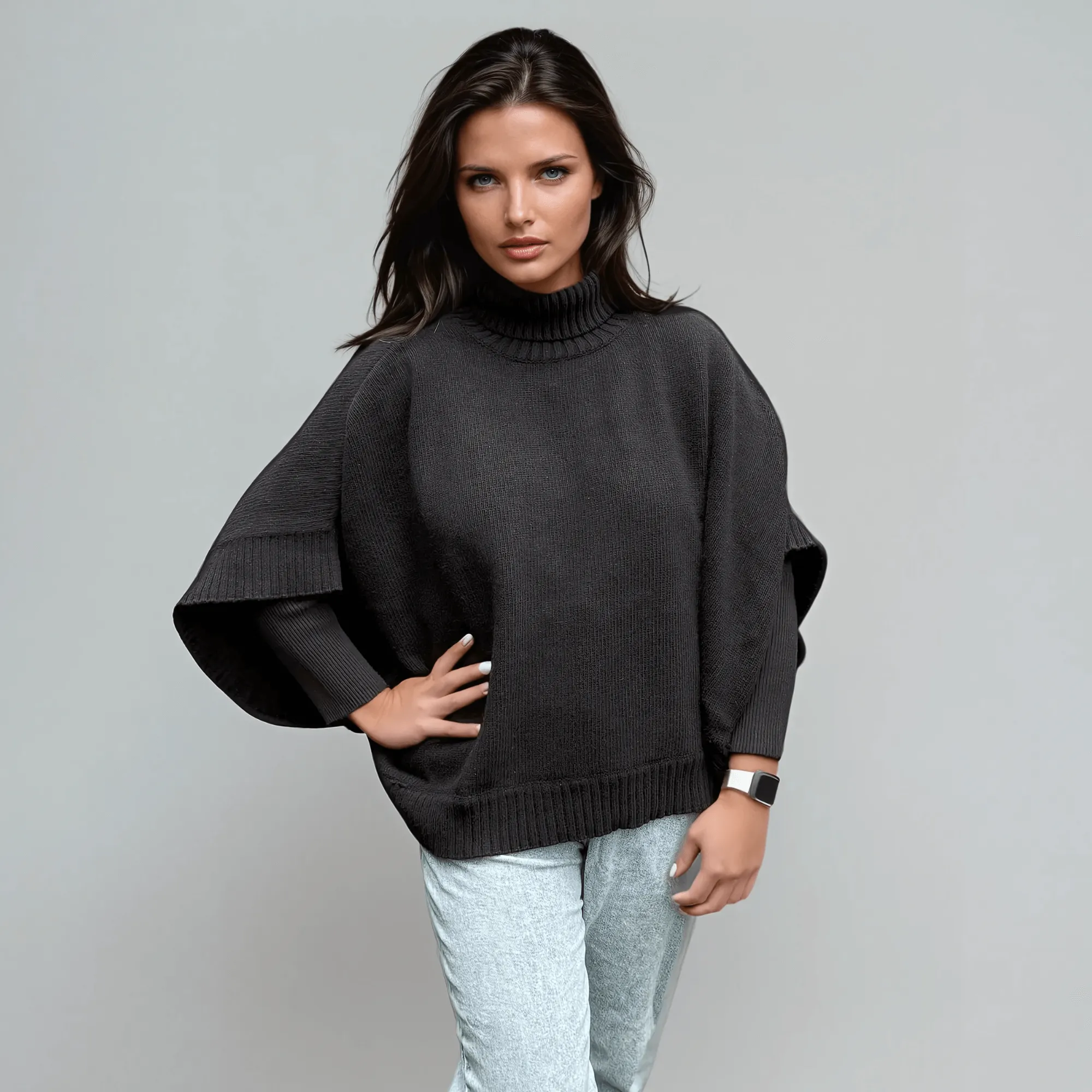 Lorna Wool Poncho (Available in 3 colours)