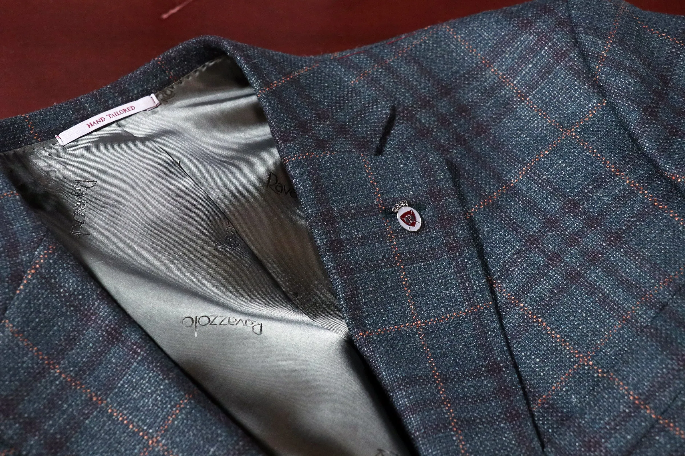 Loro Piana Silk Air Plaid Sportcoat in Autumn Green