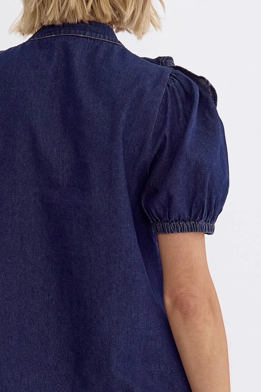 Lucida Denim Top