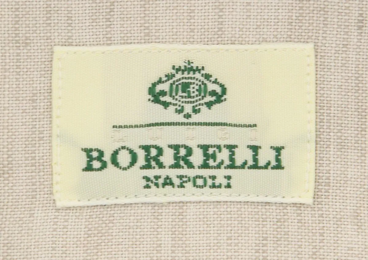 Luigi Borrelli Beige Shirt - Slim
