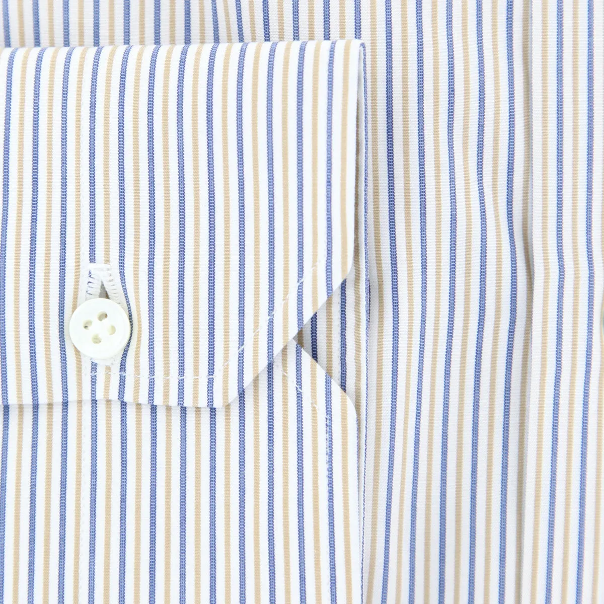 Luigi Borrelli Beige Shirt - Slim