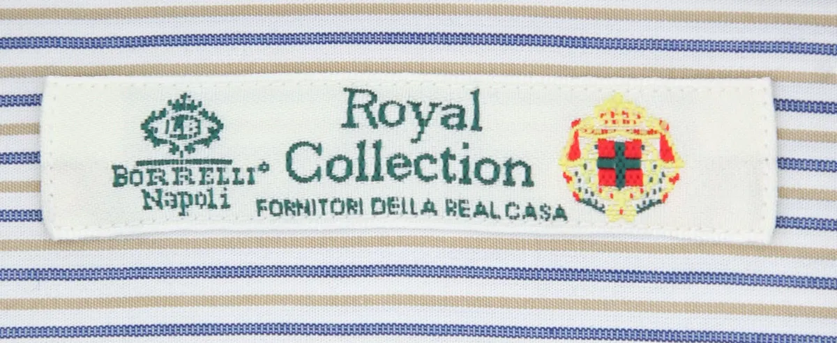Luigi Borrelli Beige Shirt - Slim