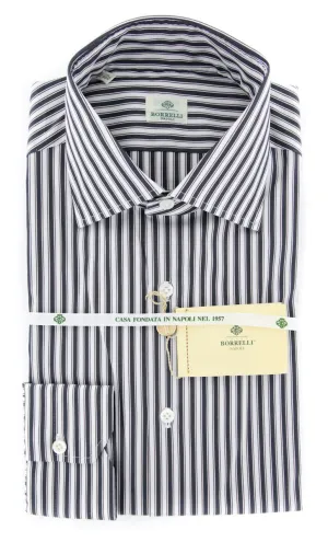 Luigi Borrelli Black Shirt - Extra Slim