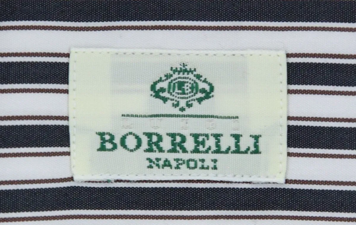 Luigi Borrelli Black Shirt - Extra Slim