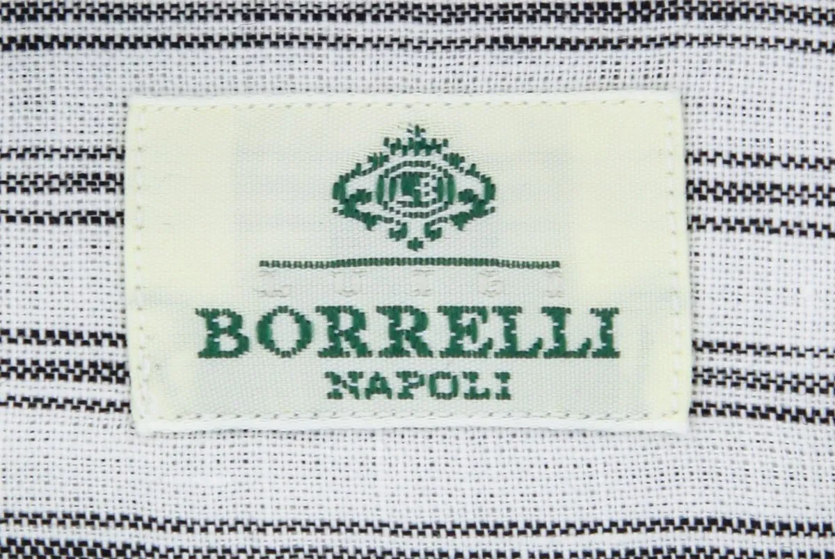 Luigi Borrelli Black Shirt - Slim