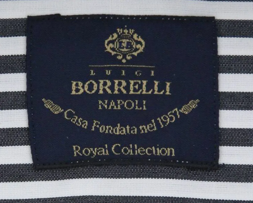 Luigi Borrelli Black Shirt - Slim