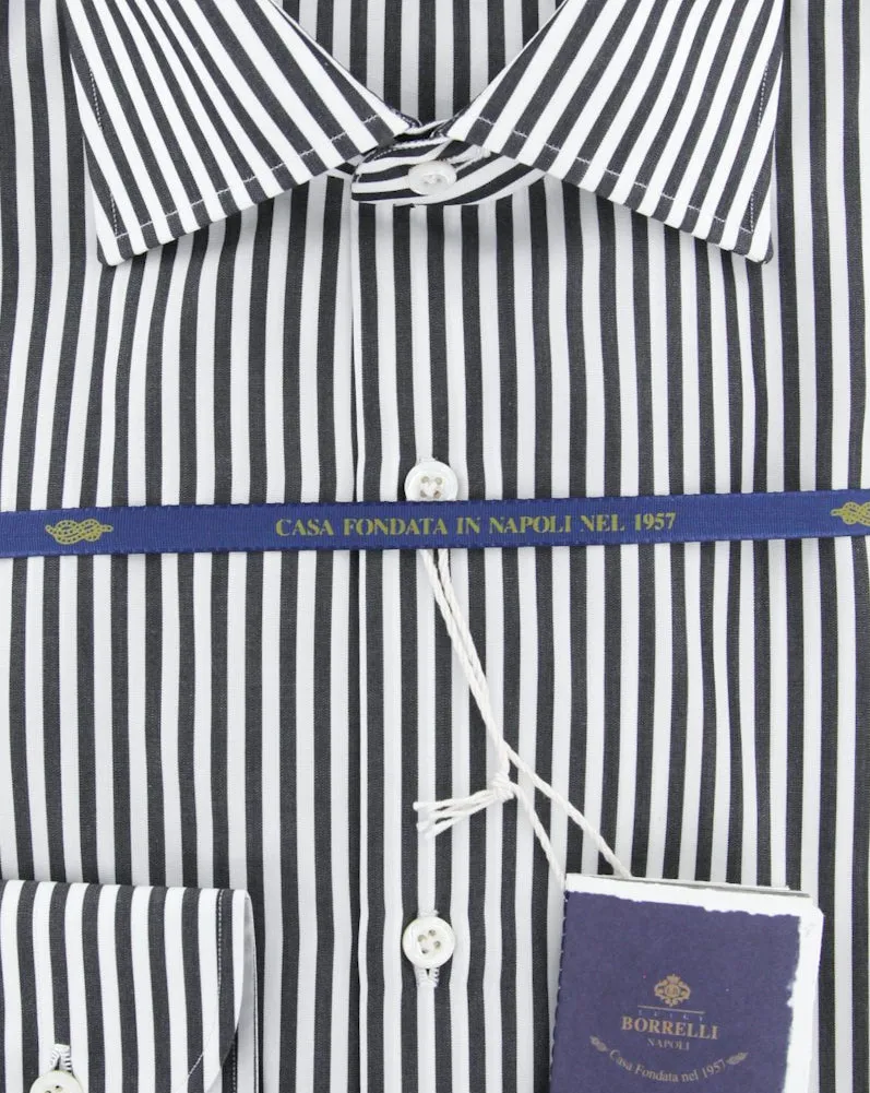 Luigi Borrelli Black Shirt - Slim