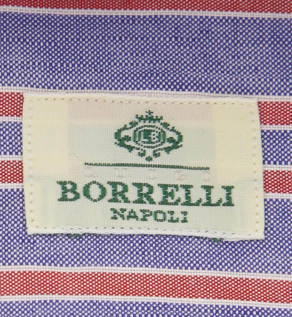 Luigi Borrelli Blue Shirt - 15.75 US / 40 EU