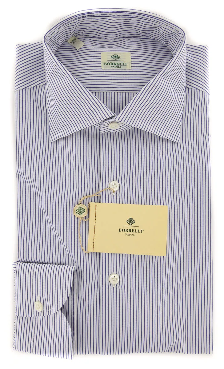 Luigi Borrelli Blue Shirt - Extra Slim