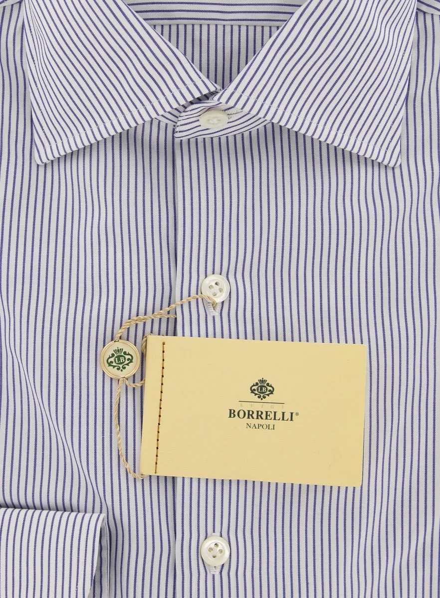 Luigi Borrelli Blue Shirt - Extra Slim