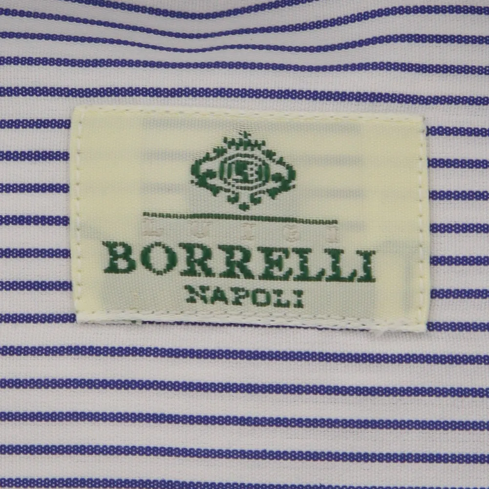Luigi Borrelli Blue Shirt - Extra Slim