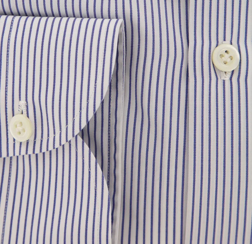 Luigi Borrelli Blue Shirt - Extra Slim