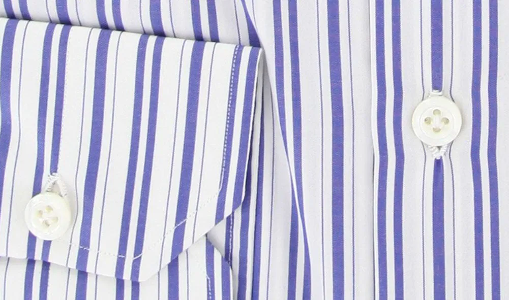 Luigi Borrelli Blue Shirt – Size: 15.75 US / 40 EU