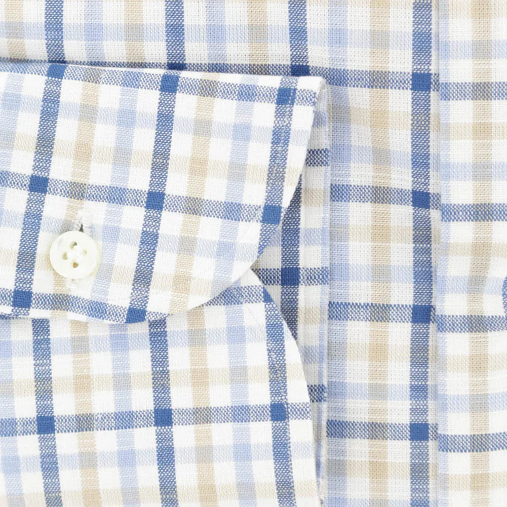 Luigi Borrelli Blue Shirt - Slim