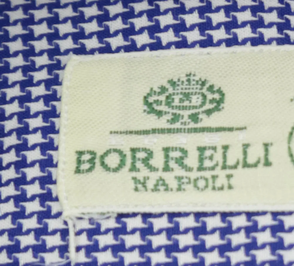 Luigi Borrelli Blue Shirt - Slim