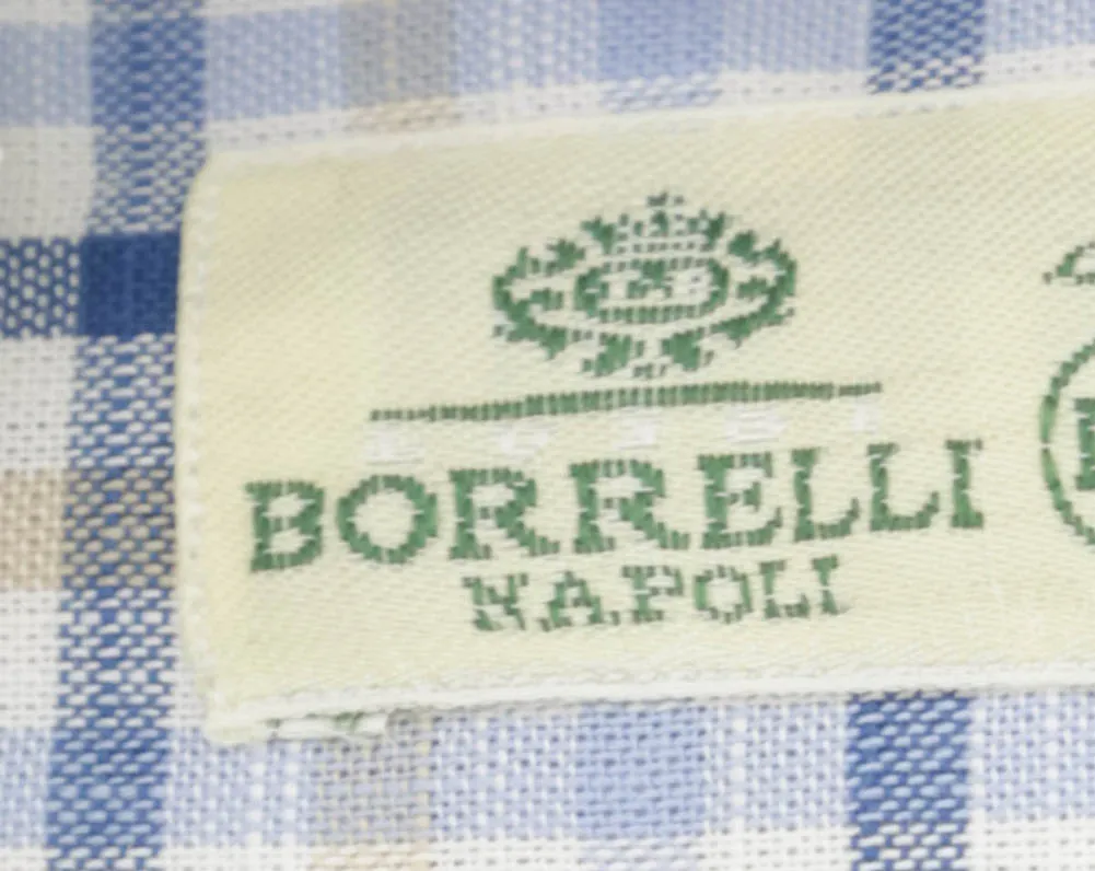 Luigi Borrelli Blue Shirt - Slim