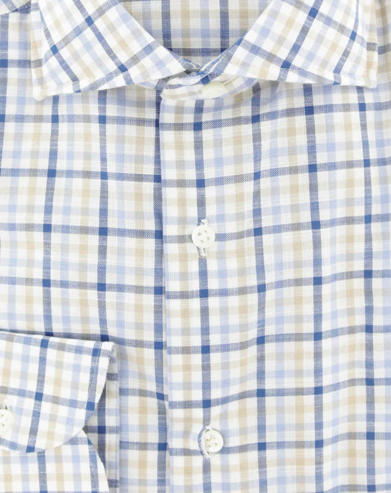 Luigi Borrelli Blue Shirt - Slim
