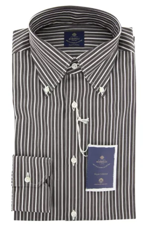 Luigi Borrelli Brown Shirt - Slim
