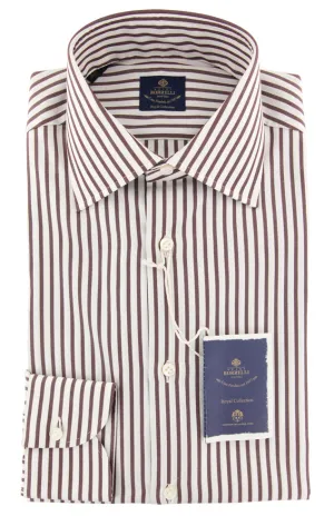 Luigi Borrelli Brown Shirt - Slim