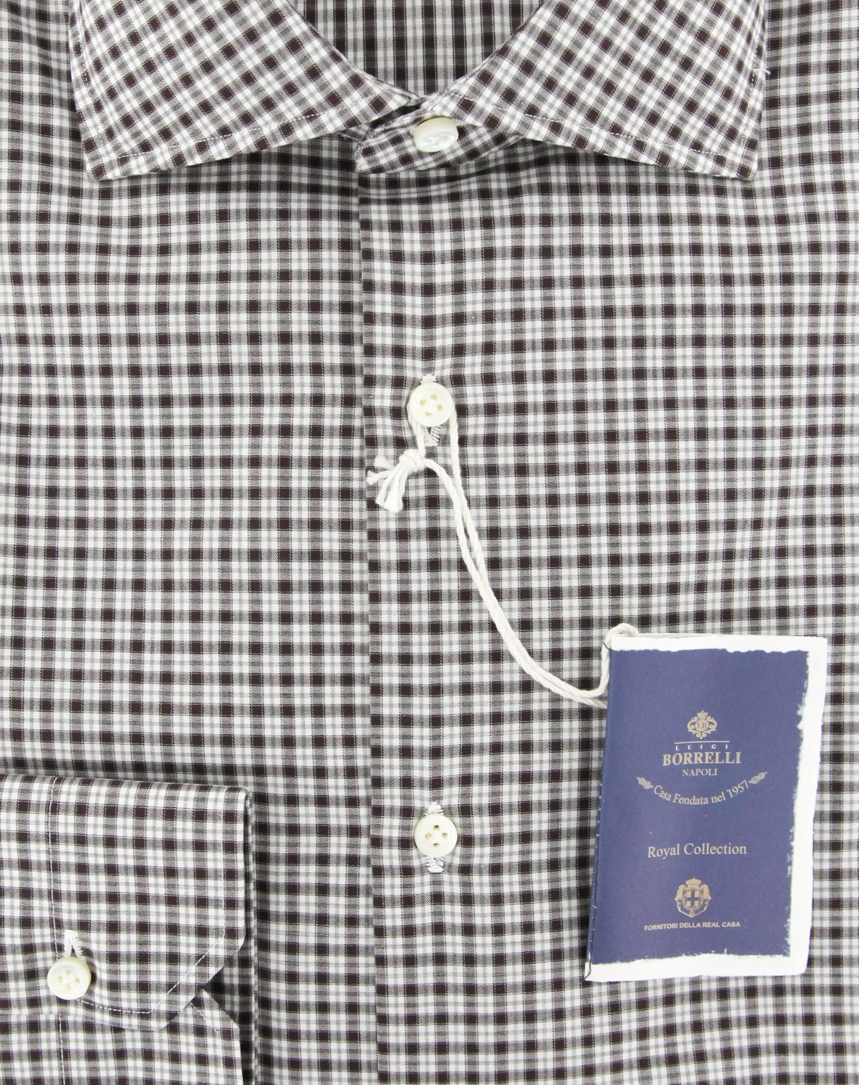 Luigi Borrelli Brown Shirt - Slim