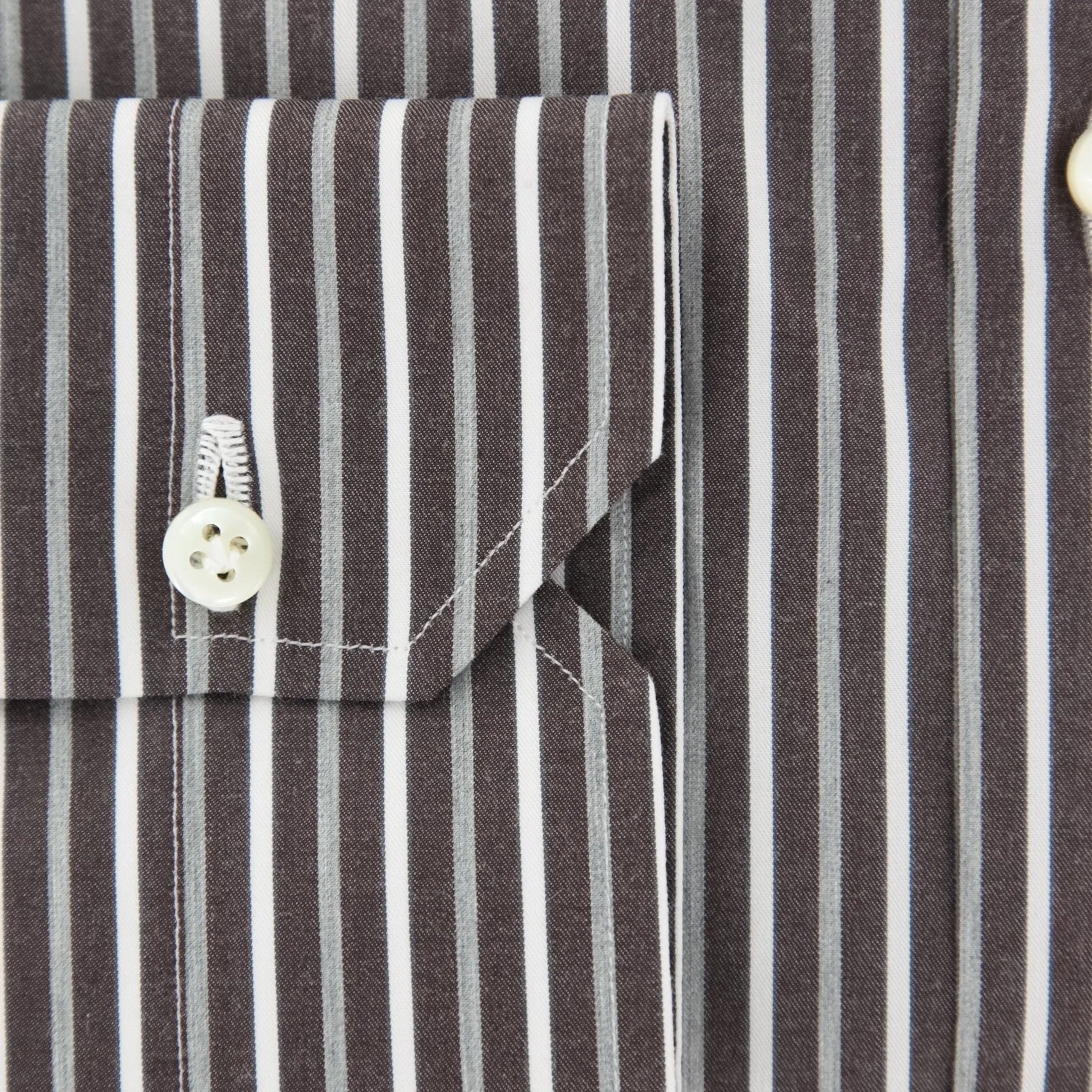 Luigi Borrelli Brown Shirt - Slim