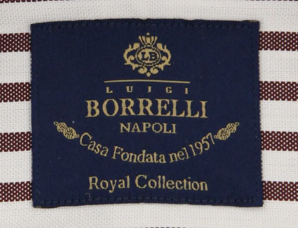 Luigi Borrelli Brown Shirt - Slim
