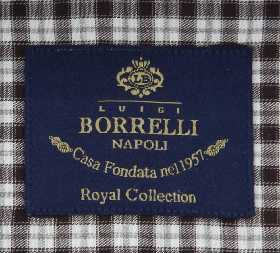 Luigi Borrelli Brown Shirt - Slim