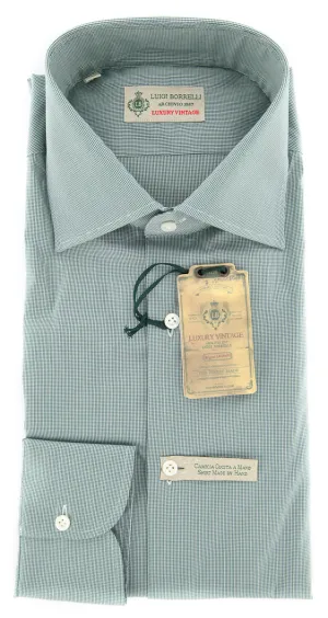Luigi Borrelli Green Shirt - 15.75 US / 40 EU