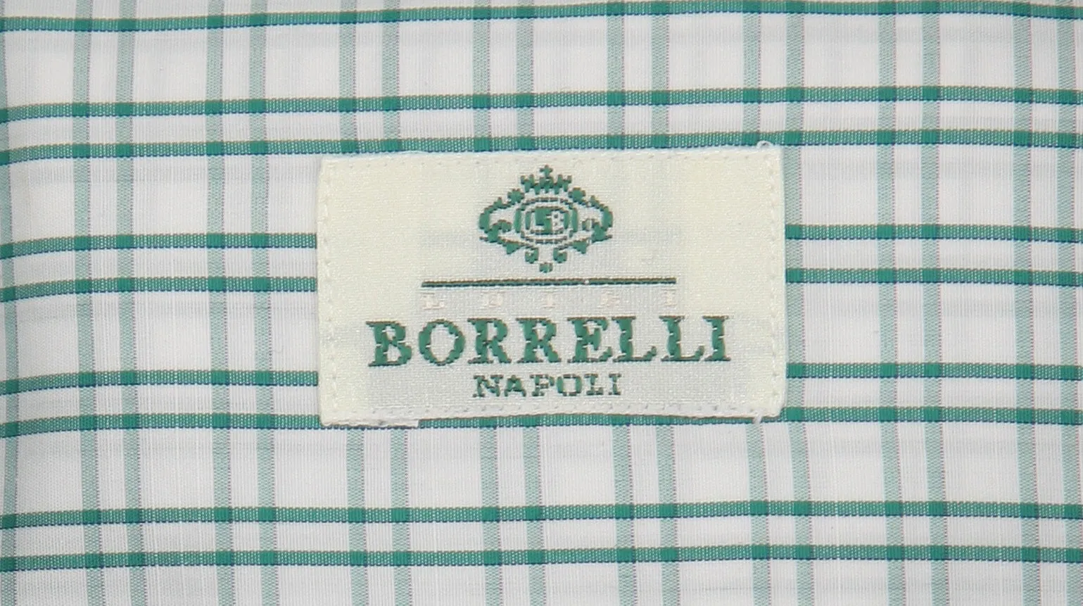Luigi Borrelli Green Shirt - Extra Slim
