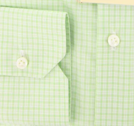 Luigi Borrelli Green Shirt – Size: 15.5 US / 39 EU