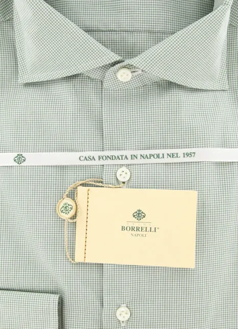 Luigi Borrelli Green Shirt – Size: 15.75 US / 40 EU