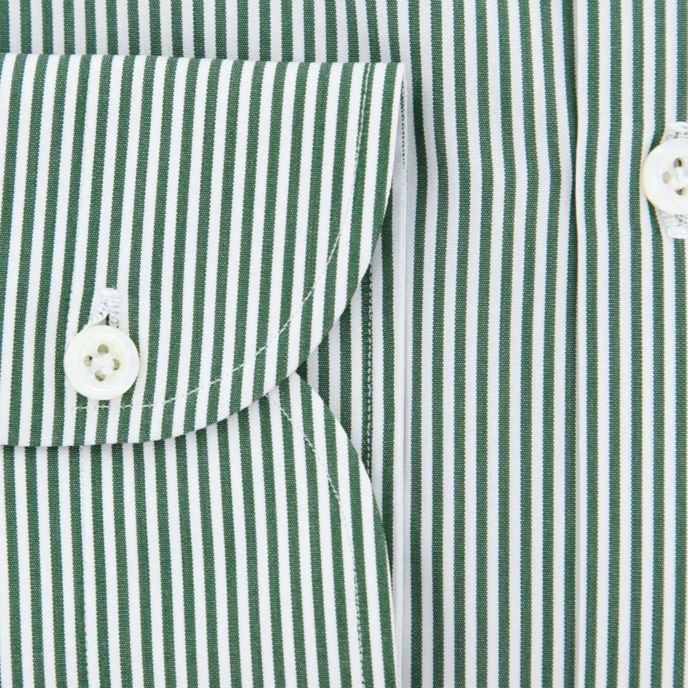 Luigi Borrelli Green Shirt - Slim