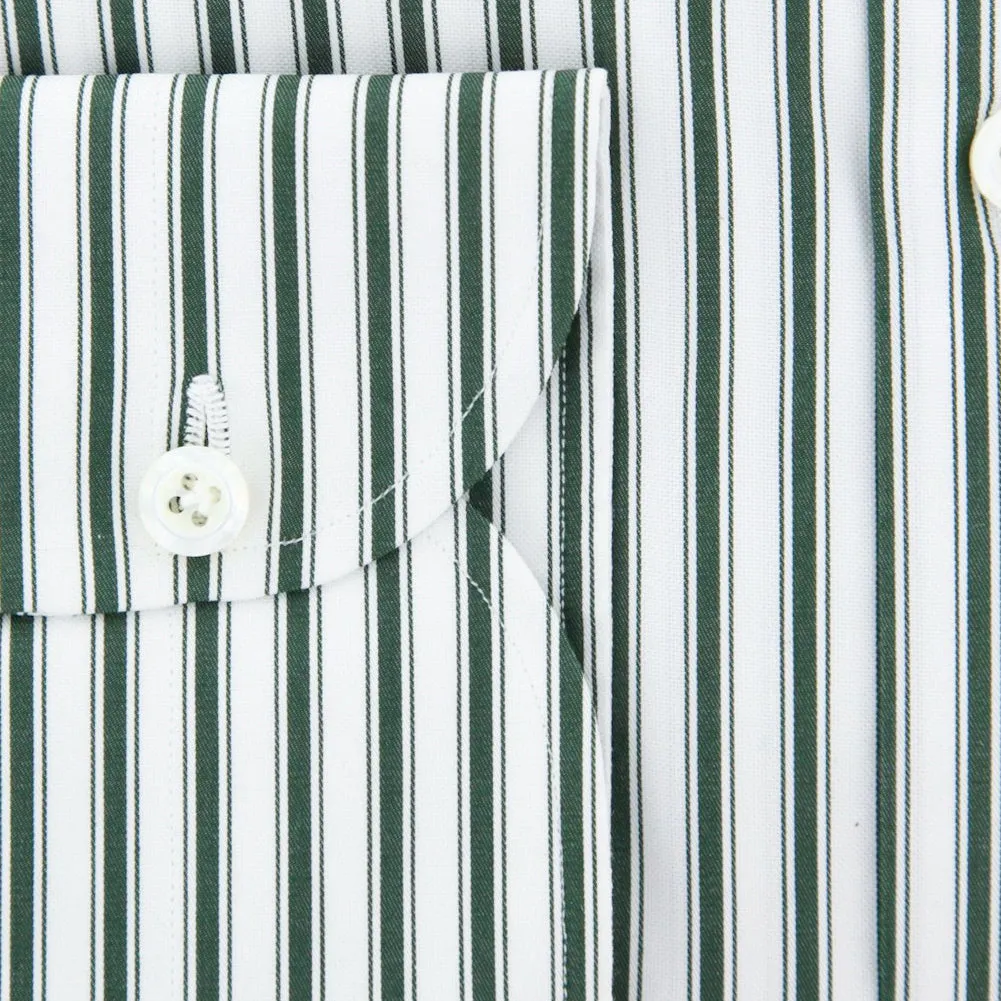 Luigi Borrelli Green Shirt - Slim