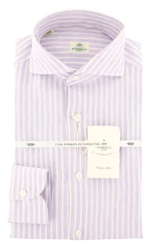 Luigi Borrelli Lavender Purple Shirt - Slim