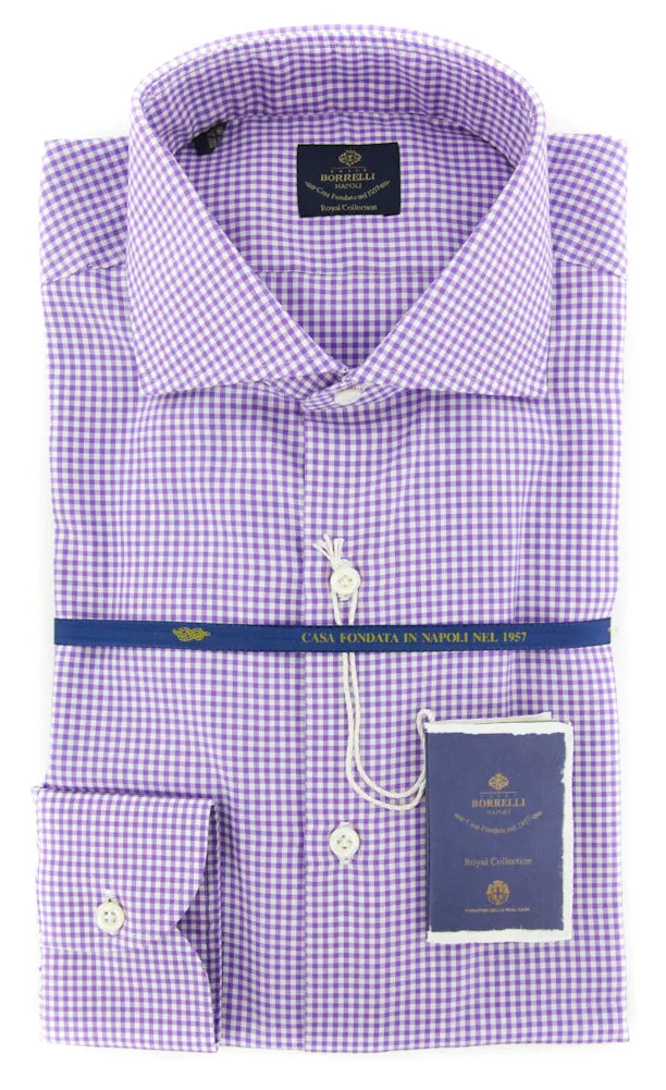 Luigi Borrelli Lavender Purple Shirt - Slim