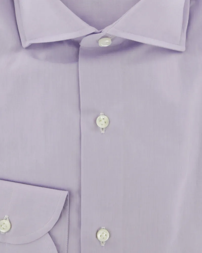 Luigi Borrelli Lavender Purple Shirt - Slim