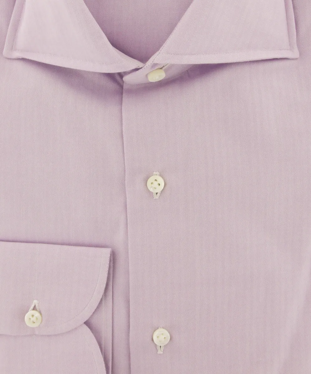 Luigi Borrelli Lavender Purple Shirt - Slim