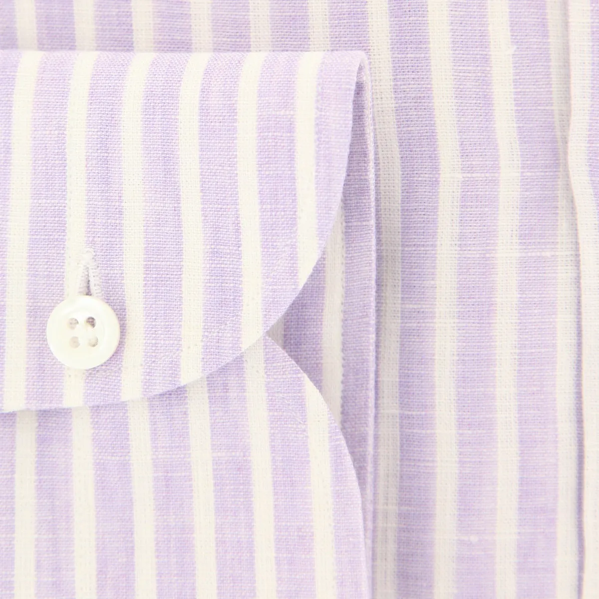 Luigi Borrelli Lavender Purple Shirt - Slim